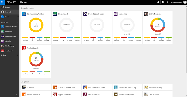 Office 365 Planner Hub