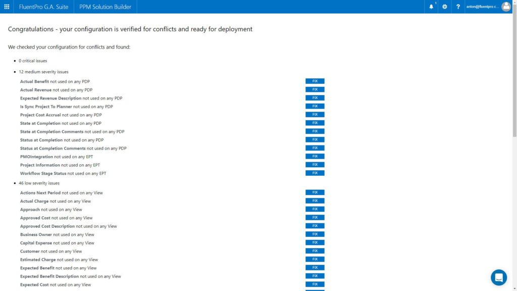 PWA configuration managament 