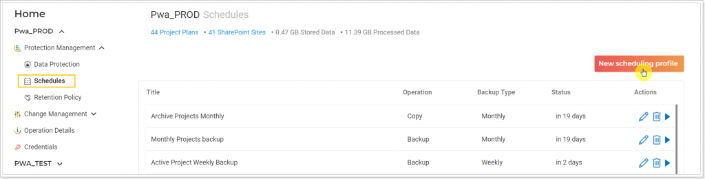 Backup and Restore Projects in Microsoft Project Online - FluentPro ...